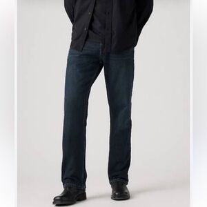 NWT Levi's 559 Relaxed Straight Men's Deep Indigo Straight Jeans